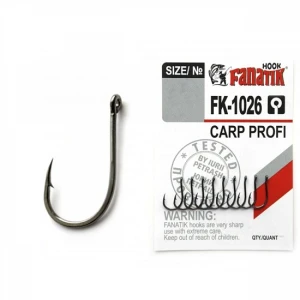 Carlige Fanatik FK-1026 No.6 Carp Profi 8buc/plic