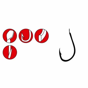 Carlige Gamakatsu 3340N 25BUC/PLIC nr 4