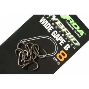 Carlige Korda Wide Gape Barbless, 10buc/plic Nr.1