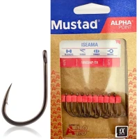 Carlige Mustad ISEAMA Ochi Titan Alpha Point Nr.6, 10buc/pac