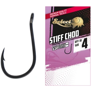Carlige Select Baits Stiff Chod SSF Nr.6, 10buc/pac