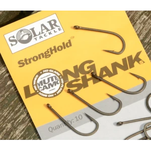 Carlige Solar Stronghold Long Shank Hook, Nr.10, 10buc/plic