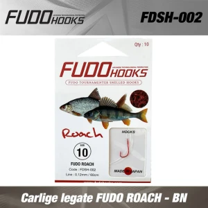 Carlige legate FUDO ROACH - BN 5 0.16 mm/ 60 cm