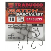 Carlige Trabucco Match Specialist 15 Buc/plic Nr 12