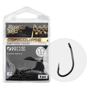 Carlige Benzar Concourse Method Carp Devil Nr.14, 8buc/plic