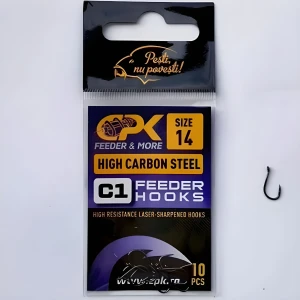 Carlige CPK C1 Feeder Hooks, Nr.14, 10buc/pac