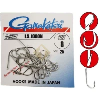 Carlige Gamakatsu Ls-1080g Nr.4, 25buc/pac