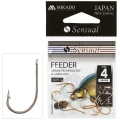 Carlige Mikado Sensual Feeder HS9109 BN, Nr.8, 10buc/plic