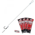 Carlige Legate DAM Detek Method Spike Rig Nr.10, 0.25mm, 4kg, 10cm, 8buc/plic 