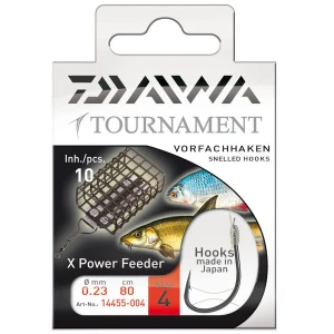 Carlige Legate Daiwa Tournament Feeder Nr.6, 10buc/pac