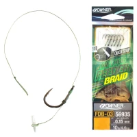 Carlige Legate Feeder Owner Fdb-03 Quick Stop Braided Nr.8, 6buc/pac