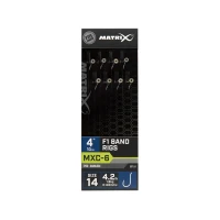 Carlige Legate Matrix Mxc-6 Barbless  F1 Band Rigs Nr.18 10cm 8buc/plic
