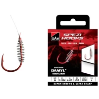 Carlige Legate Dam Spezi Arc Paste Nr.4, 0.25mm, 80cm, 4buc/pac