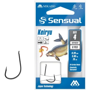 Carlige Legate Mikado Sensual Keiryu, 70cm, Nr.14, 0.12mm, 8buc/plic