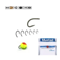 Carlig Mustad Br.forjat Egg Caddis Pt. Musca Nr.10
