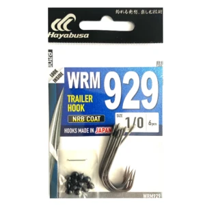 CARLIGE HAYABUSA TRAILER HOOK WRM 929 NRB NR 3/0 4BUC