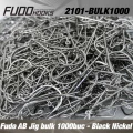 Carlige Fudo AB Jig Black Nickel Nr.2/0, 1000buc/bulk