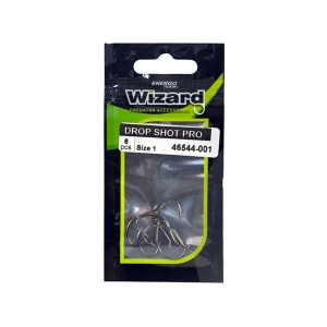 Carlige Wizard Drop Shot Cu Ochet, Nr.4, 6 buc/plic