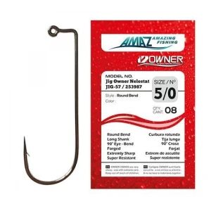 JIG Owner Nelestat No.2/0 Jig-57 253987 White 11buc