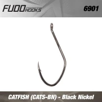 Carlige Fudo Catfish Cats Bn Black Nickel Nr.9/0  3buc/plic