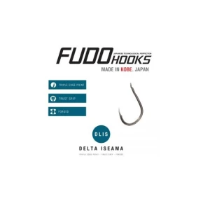 CARLIGE FUDO DELTA ISEAMA BN-0011 Nr.7 BN Black Nickel 8buc/plic