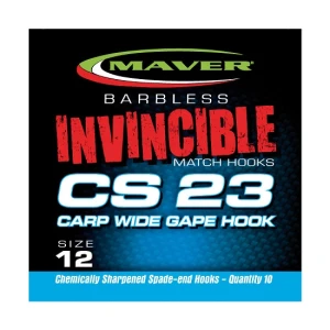 CARLIGE MAVER SERIA INVINCIBLE CS23 CARP WIDE GAPE NR 18