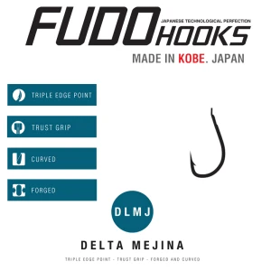 Carlig Fudo Delta MEJINA BN-0031 nr.9 BN (black nickel) 11buc/plic