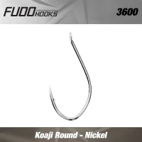 Carlige Fudo Koaji Round Bn Black Nickel Nr.7  14buc/plic
