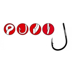 Carlige GAMAKATSU LS-3323F BLACK 13BUC/plic Nr.10