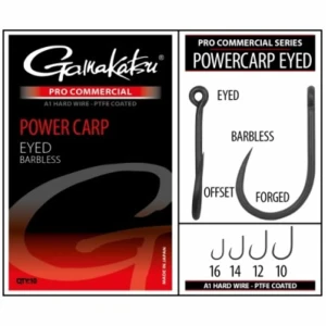Carlige Gamakatsu Coars PRO-C Powercarp Eyed, Nr.10, 10buc/pac