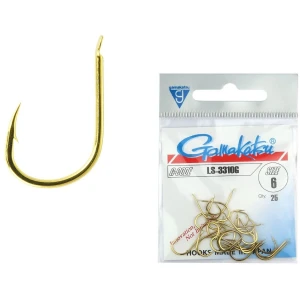 Carlige Gamakatsu LS-3310G, Gold, nr.6, 25buc/plic