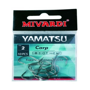 Carlige Mivardi Yamatsu Carp, 10buc/plic Nr.2
