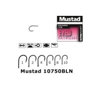 Carlige Mustad cu Ochet BLN Forjat, 2 Spini, Nr.4 10buc/plic