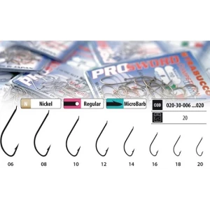 Carlige Trabucco Pro Sword 300 Numarul 12