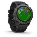 Ceas Garmin Fenix 6x Pro Sapphire Carbon Black 51mm