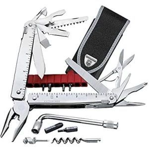 Patent Multifunctional Victorinox Swiss Tool X Plus cu Teaca Nylon - 3.0338.N
