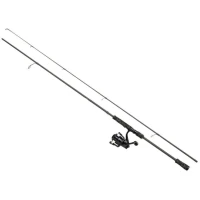 Combo Abu Garcia Max X Black Ops Spinning 802M, 10-30g, 2.44m, 2seg