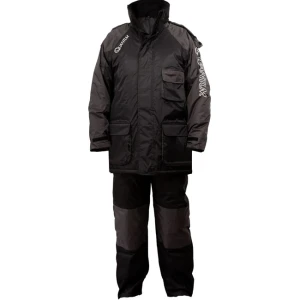 Costum Quantum Kids Winter Suit, Black Grey, Marimea L