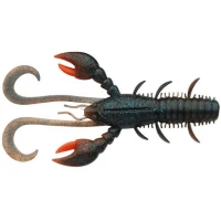 Creatura Berkley Hollow Craw Dark Cray Uv Claw 7cm, 8buc