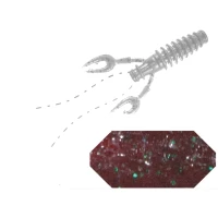 Viber Craw Colmic 3.5" 8.9cm Plum Green Flk