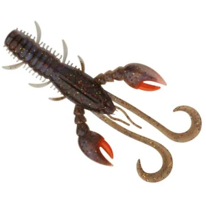 Creatura Berkley Pulse Realistic Craw Hollow, Signal Cray UV Claw, 10cm, 6buc/plic