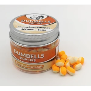  Dumbells C&B Pop-Ups Ciocolata-Portocala 6mm
