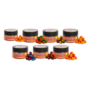 Wafters Benzar Mix Bicolor Smoke Wafter Dumbells Mussel&Garlic 10x8mm