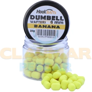 Critic Echilibrat Hook Baits Dumbell Wafters, Banana, 8mm, 25ml