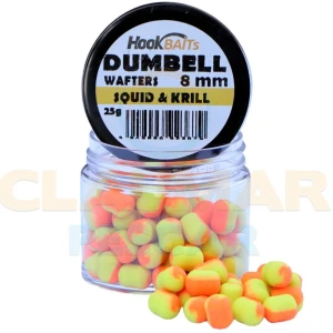 Critic Echilibrat Hook Baits Dumbell Wafters, Squid & Krill, 8mm, 25ml