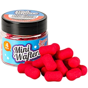Mini Wafters Benzar Mix, Capsuna, 4mm