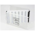 Cutie DUO Reversible Lure Case 120 White - Silver Logo