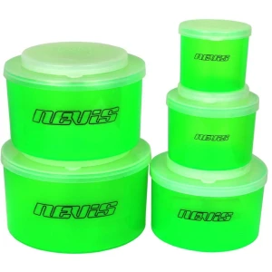 Set Nevis Cutii Masuri Oficiale, Verde, 5buc/set 