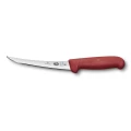 Cutit Dezosat Victorinox, Boning Knife, Curved, Fibrox, Lama Flexibila 15cm, Rosu