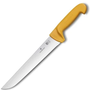 Cutit Macelar Victorinox Swibo Butchers Knife, Lama 26cm, Galben
